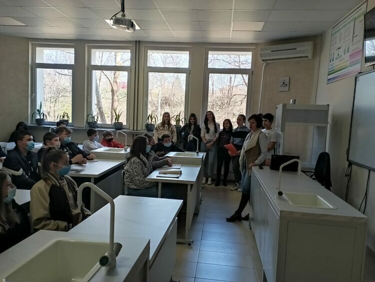 Ден на водата в Езиковата гимназия