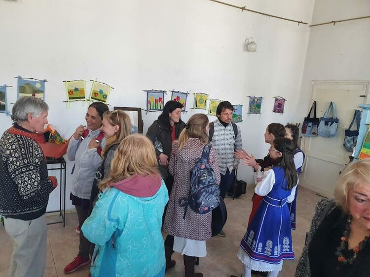 Изложба на Лозка Борисова постави началото на  "Междуселски културен обмен"