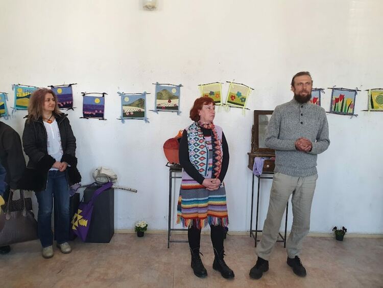 Изложба на Лозка Борисова постави началото на  "Междуселски културен обмен"