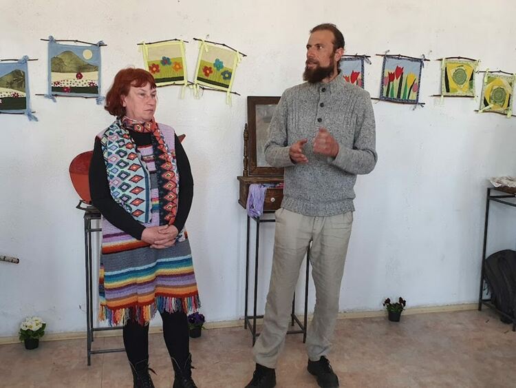 Изложба на Лозка Борисова постави началото на  "Междуселски културен обмен"