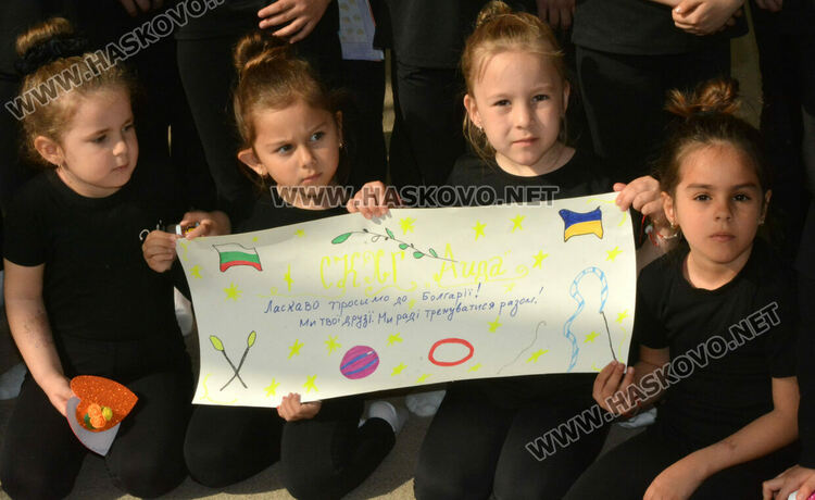 Националка от отбор на Украйна по художествена гимнастика стана част от „Аида“ в Хасково