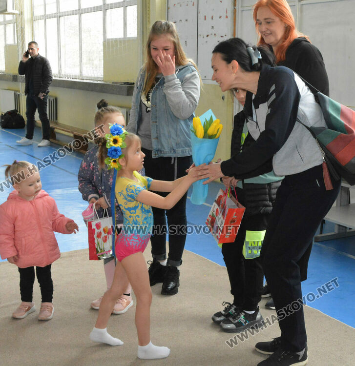 Националка от отбор на Украйна по художествена гимнастика стана част от „Аида“ в Хасково