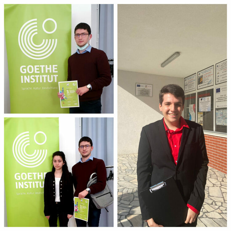 Трима ученици от Езиковата отново на върха в олимпиади по немски език