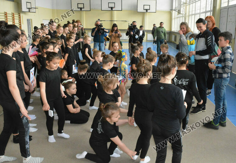 Националка от отбор на Украйна по художествена гимнастика стана част от „Аида“ в Хасково