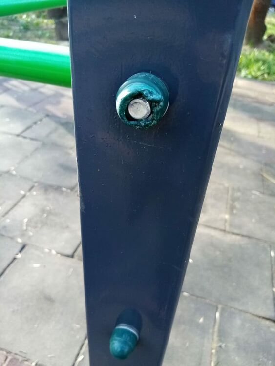 Посегателства върху спортната площадка за децата с увреждания в Димитровград