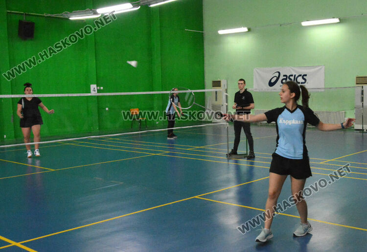 Хасково е домакин на Държавното лично първенство по бадминтон
