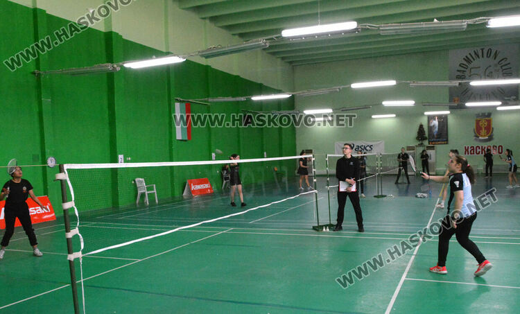 Хасково е домакин на Държавното лично първенство по бадминтон