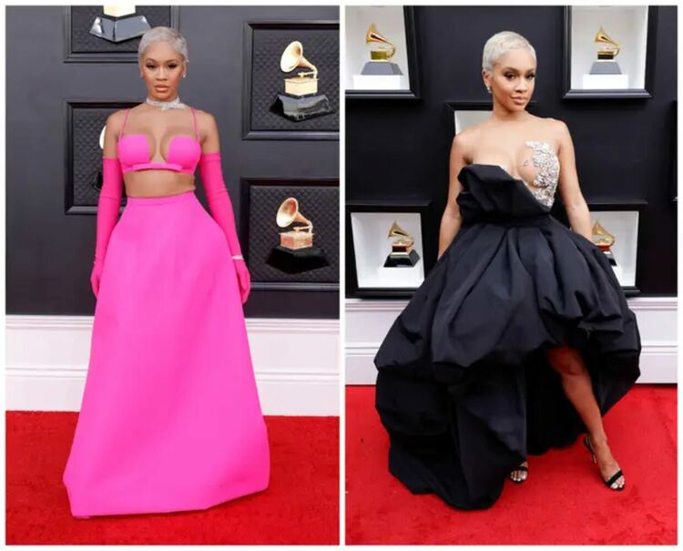 Тоалетите на червения килим на Грами 2022