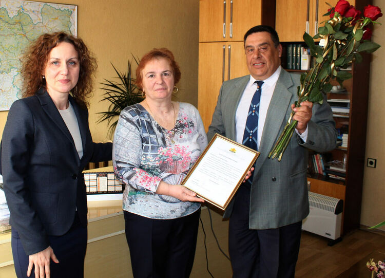 Поздравителни писма за медиците в Хасково в Световния ден на здравето