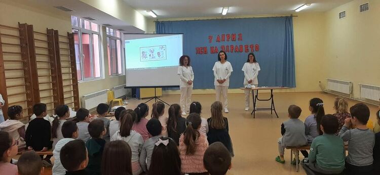 Деца от „Слънце“ отбелязаха Световния ден на здравето