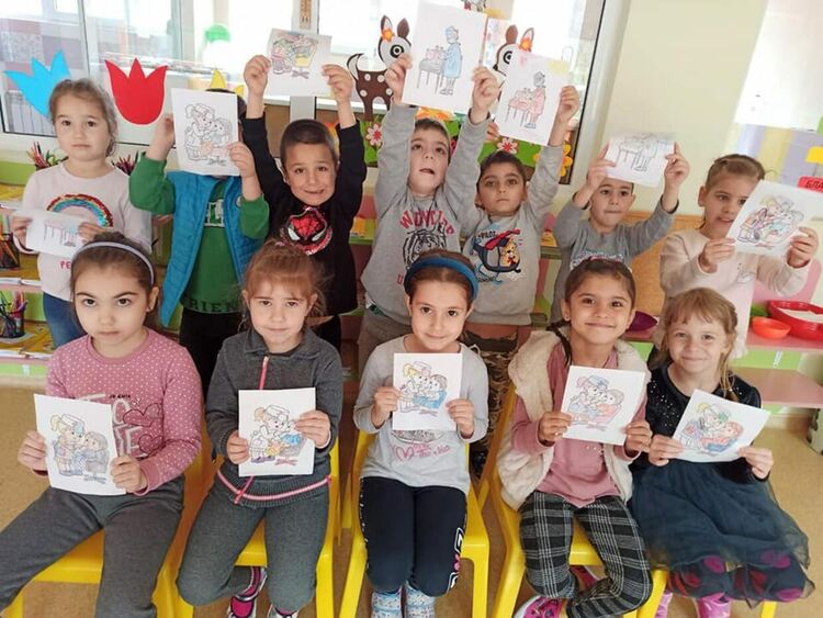 Деца от „Слънце“ отбелязаха Световния ден на здравето
