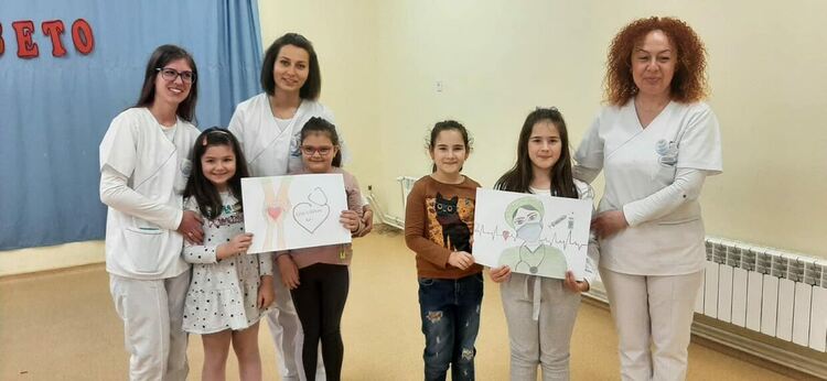 Деца от „Слънце“ отбелязаха Световния ден на здравето
