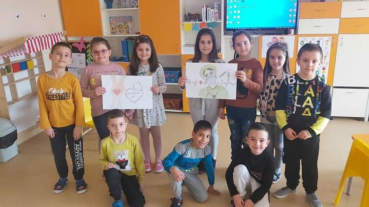 Деца от „Слънце“ отбелязаха Световния ден на здравето