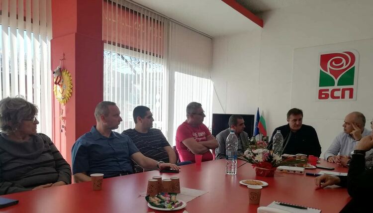 Председателят на парламентарната група на БСП Георги Свиленски се срещна с актива на партията в Кърджали