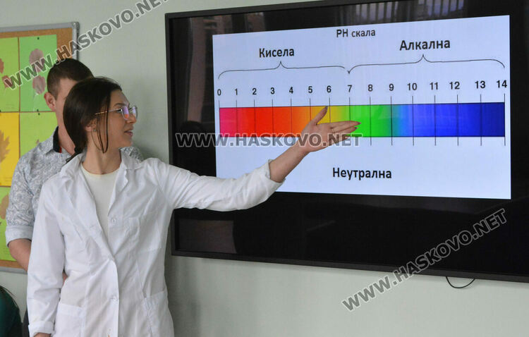 Открит урок и електронна книжка за 50 г. от създаването на ПМГ-Хасково