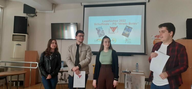 Състезание „Lesefüchse International” в Езиковата гимназия