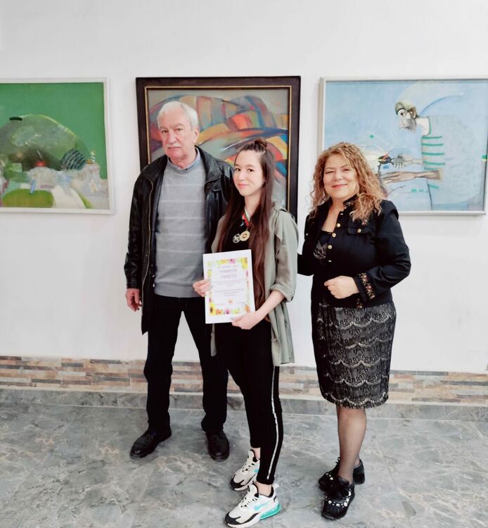 Възпитанички на "Йовков" с медали и грамотиот национален конкурс