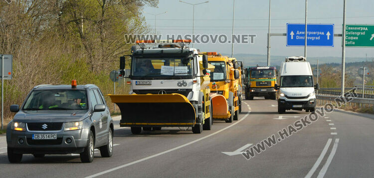 Протест на пътностроителна фирма заради неизплатени 40 млн. лв. от АПИ