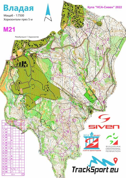 Златен медал за Христо Димов от състезания по ориентиране за Купа „НСА- Сивен“