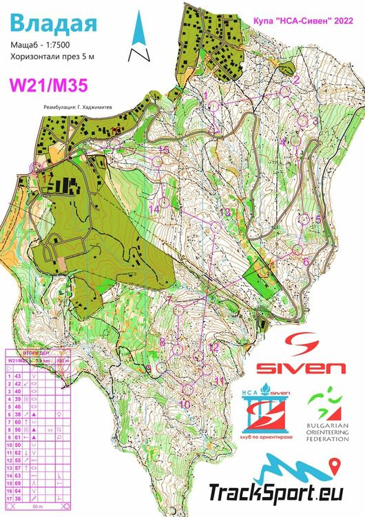 Златен медал за Христо Димов от състезания по ориентиране за Купа „НСА- Сивен“