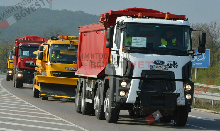 Протест на пътните строители. Ще затварят днес пътя между Димитровград и Хасково