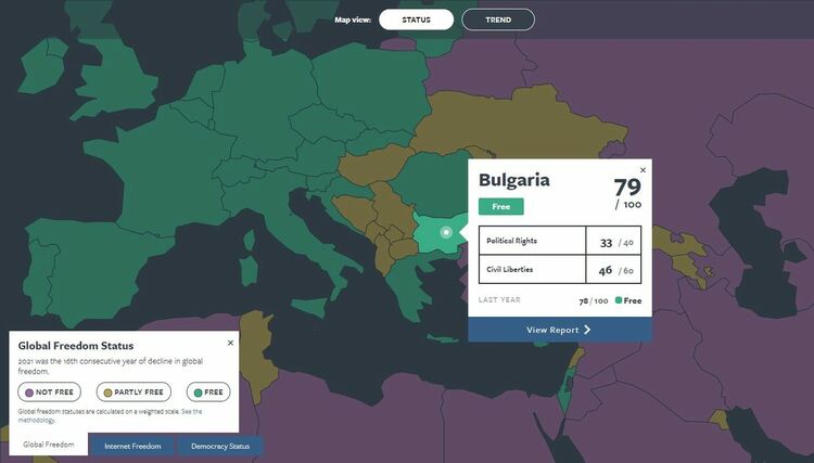 Фрийдъм хаус: Правителството на ГЕРБ възроди вредни практики от периода след Прехода