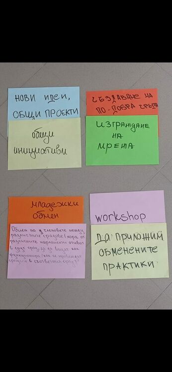 Младежи от 9 града обмениха опит в сферата на младежките дейности 