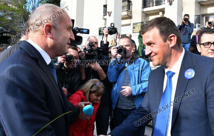 Президентът Румен Радев на 50-годишния юбилей на ПМГ-Хасково: За първи път сънувах речта си!