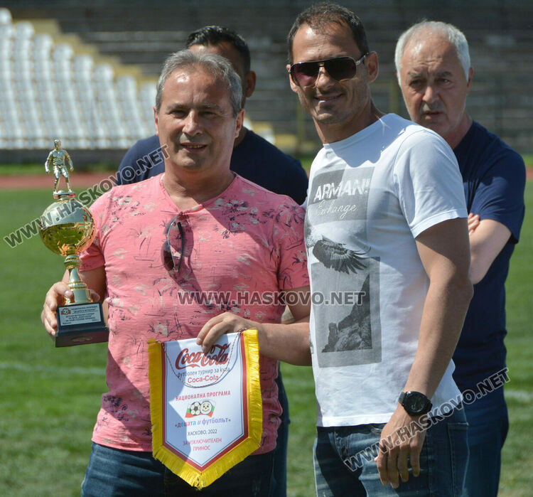 Димчо Марков (вляво)