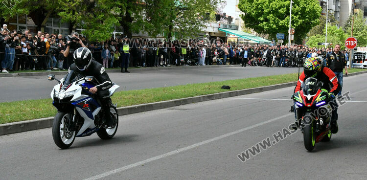 Рокерско шоу и състезателни стартове в Харманли