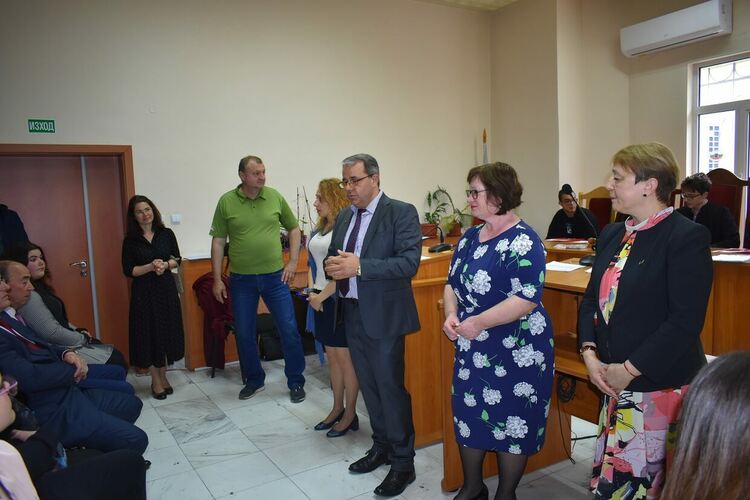 Заместник-кметът Петров участва в открит урок с ученици в съда