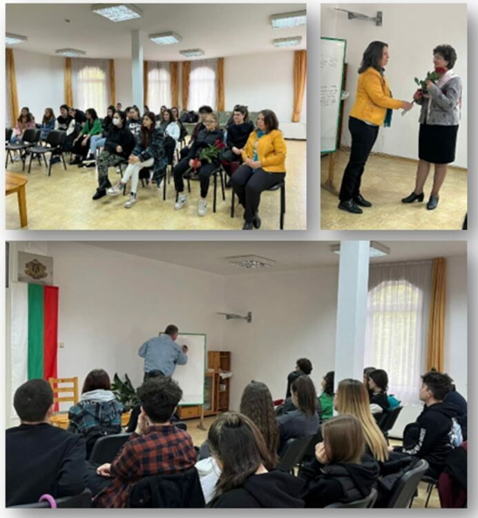 Ученици от Езиковата гимназия посетиха Военния клуб в гр.Кърджали