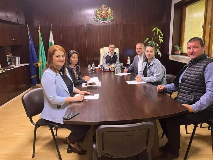 Мариян Колев днес беше кмет на община Първомай