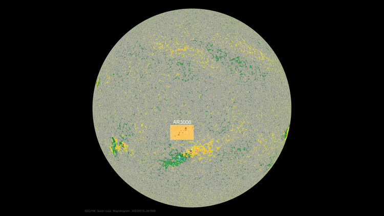 Голямо слънчево изригване, насочено директно към Земята