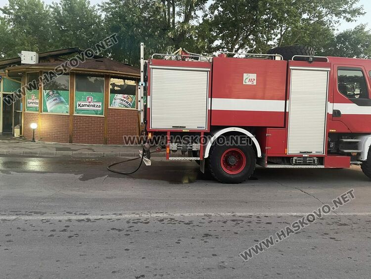 Пламна заведение в квартал “Болярово”