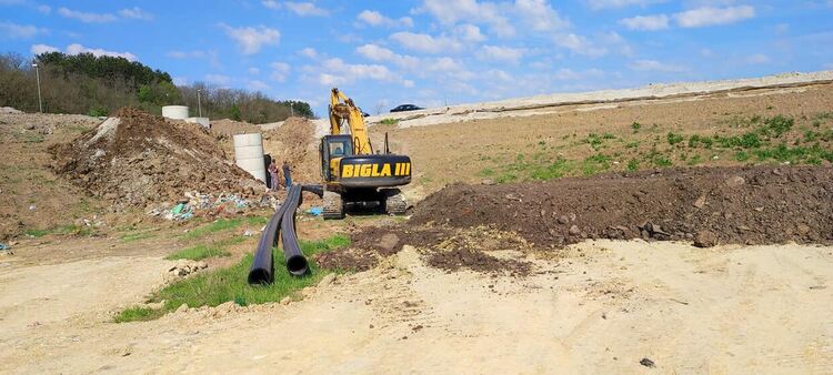 Изгражда се нова клетка на Регионалното депо за неопасни отпадъци в Перник