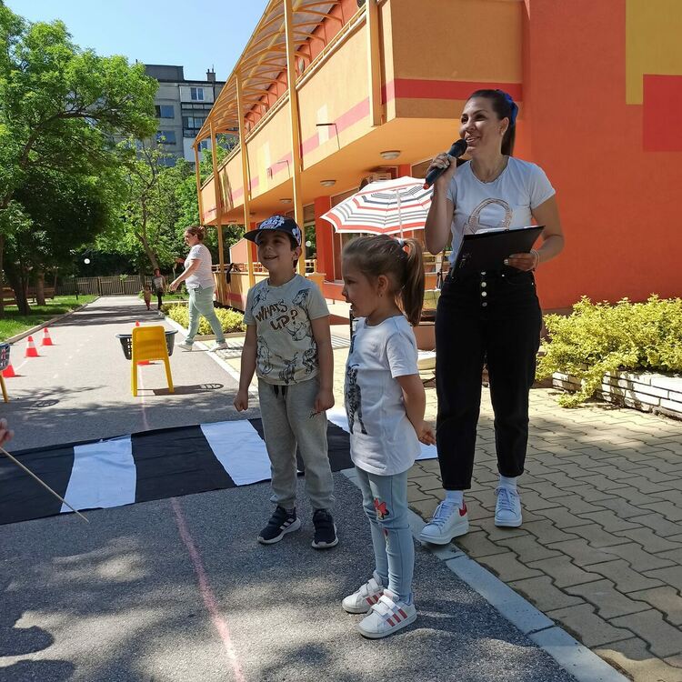 Спортен празник „Моето безопасно детство“ в градина „Слънце“