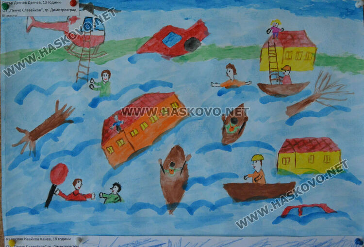 Класираха 48 рисунки от Хасковско за международния конкурс „С очите си видях бедата“