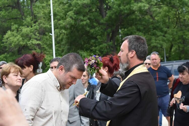 На 22 май бе отслужен традиционният молебен и водосвет за здраве и благоденствие