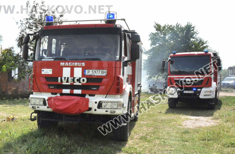 Горя хале на хасковска фирма