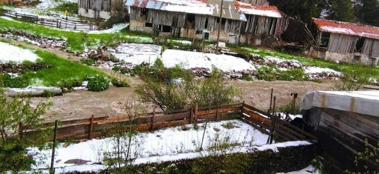Ледена стихия в Родопите! Градушка изпочупи керемиди и прозорци в маданско, реколтата в Златоградско е унищожена / Обзор,галерия/