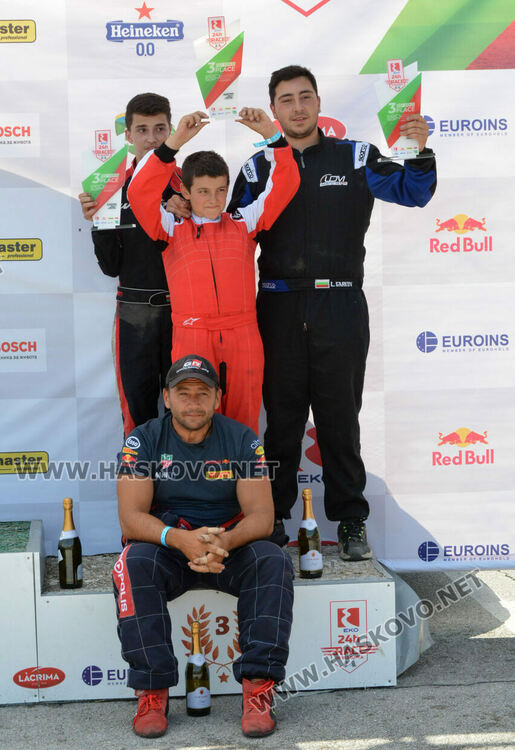 Българо-италиански отбор и тим от Франция са победители в картинг състезанието в Хасково