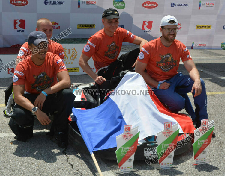 Българо-италиански отбор и тим от Франция са победители в картинг състезанието в Хасково