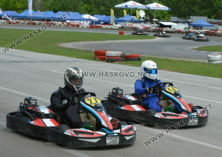 Българо-италиански отбор и тим от Франция са победители в картинг състезанието в Хасково
