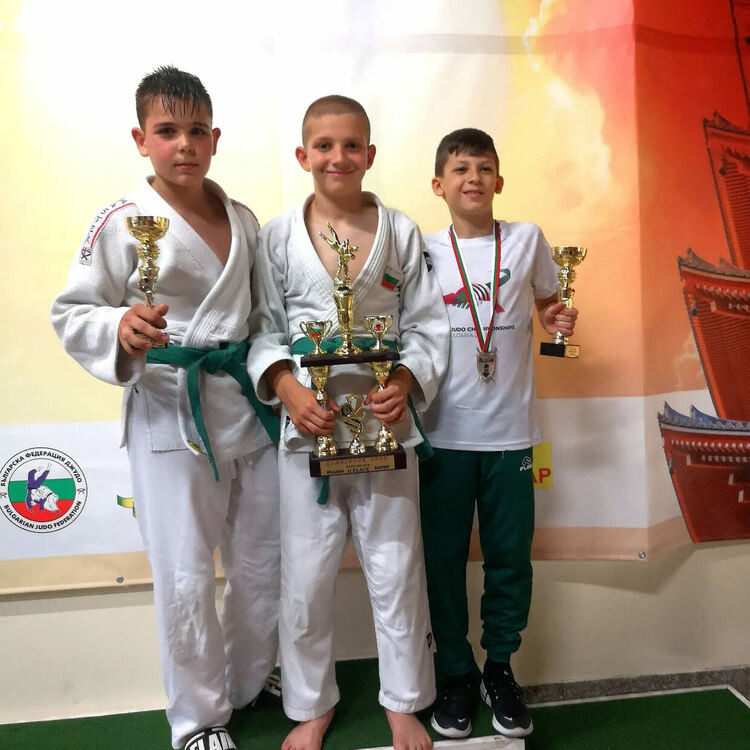 Джудистите на „Хасково“ с най-много титли от турнир в Пловдив