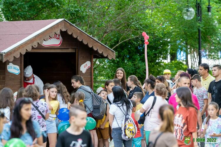 Радост, веселие и емоции за малките деца в центъра на града