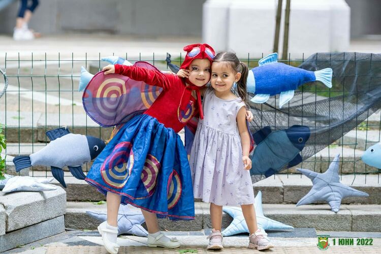 Радост, веселие и емоции за малките деца в центъра на града