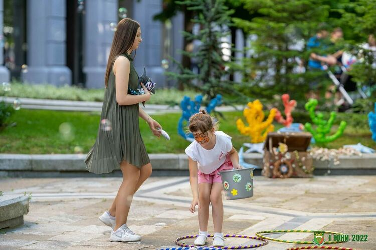 Радост, веселие и емоции за малките деца в центъра на града