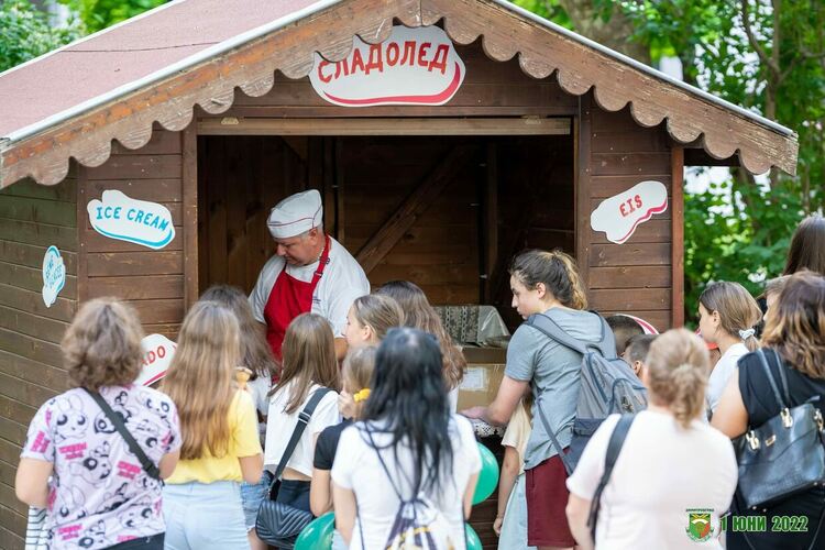 Радост, веселие и емоции за малките деца в центъра на града