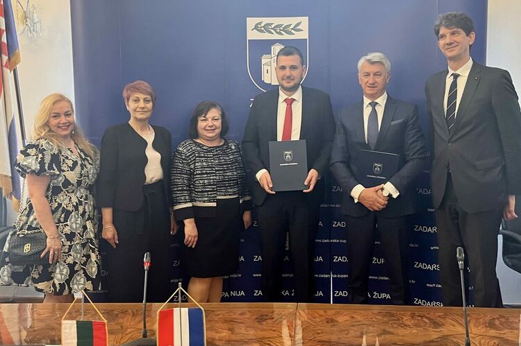 Пловдивска област и хърватската област Задарска ще си сътрудничат